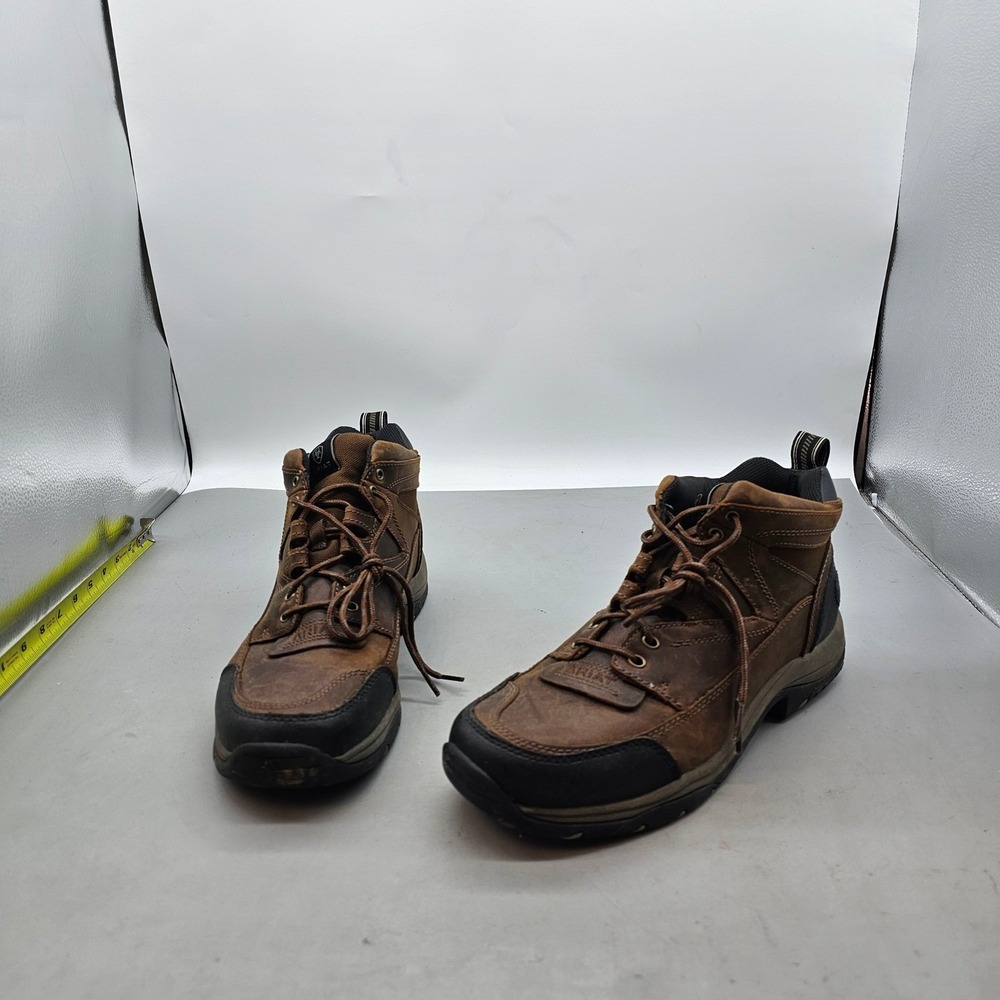 Ariat Mens Skyline Mid Waterproof Hiking Boots Brown Leather 10002182 Size 11 EE